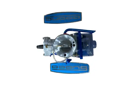 Карбюратор 4T CB/CG Tuning PWK 34 з прозорим піддоном