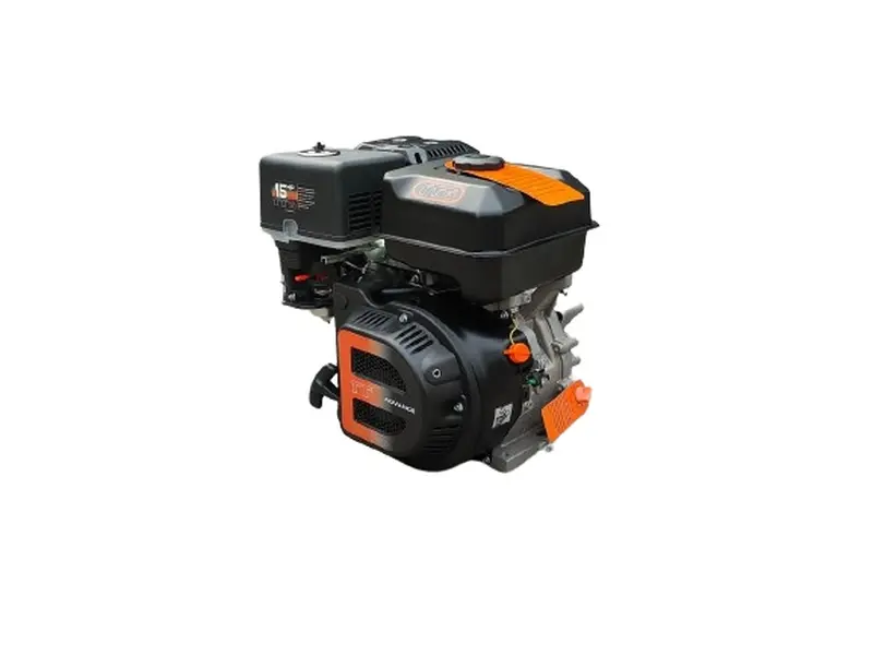 Двигатель для мотоблока 190F 15 Hp, вал 25 мм под шлицы, полный комплект AMG