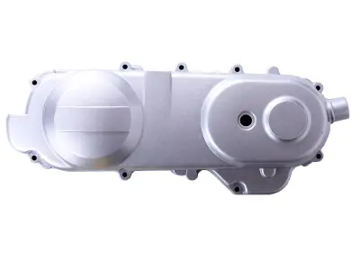 Кришка варіатора AMG для GY6 50 4T 139QMB, 12 колесо, срібляста