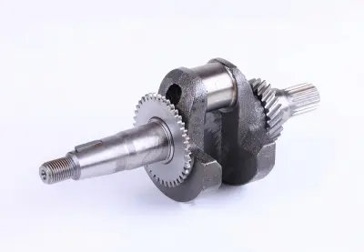 Колінвал 168F/170F під шліци з шестернями для двигуна з редуктором AMG