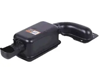 Глушник мотоблока 190N (12Hp) плоский, кріплення на 2 болти, TTG AMG-3