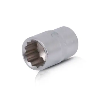 Головка торцева 12-гранна 1/2" 18 мм Cr-V INTERTOOL