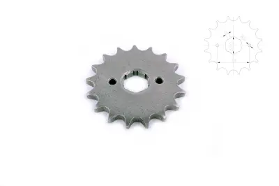 Зірка передня для Zongshen ZS125J 428-17T FR