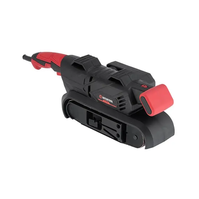 Ленточная шлифмашина INTERTOOL 900 Вт, 200–400 м/мин, лента 76×533 мм