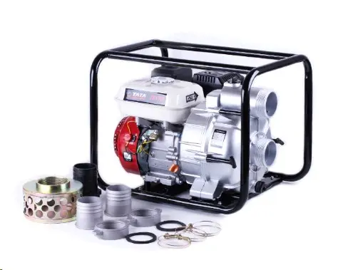 Мотопомпа бензиновая ZX30W-170F, 40 м³/ч, 80 мм, AMG