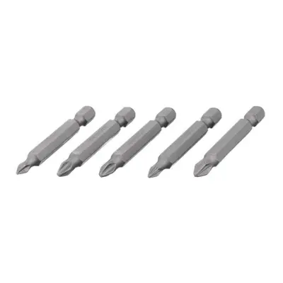 Набір викруткових біт STORM PH1, PH2, PZ1, PZ2, 1/4″ × 50 мм, S2, ACR, 5 шт.