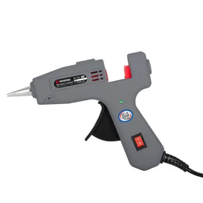 Пістолет клейовий INTERTOOL 20(65) Вт, 230 В, під стрижні 7–7,5 мм