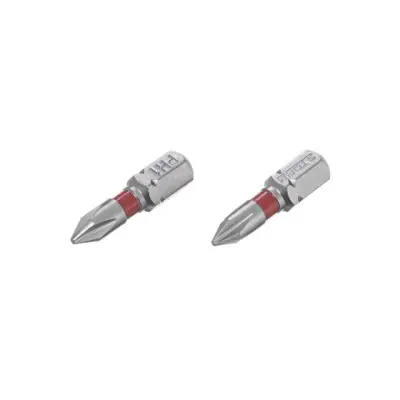 Біти викруткові PH1 1/4″ × 25 мм S2 STORM, комплект 2 шт.