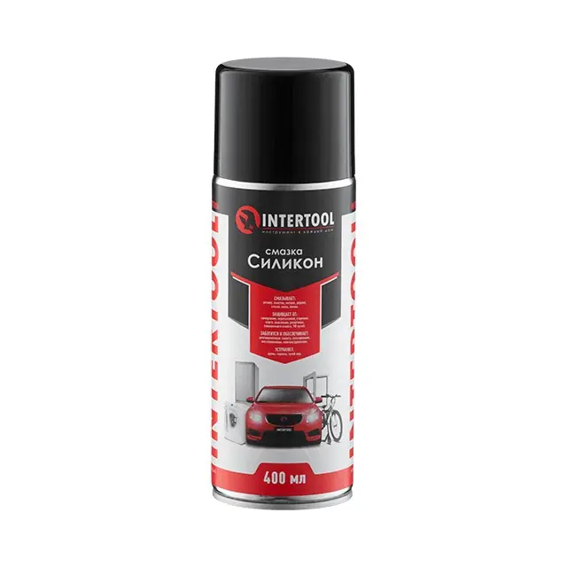 Силіконове мастило INTERTOOL, аерозоль 400 мл