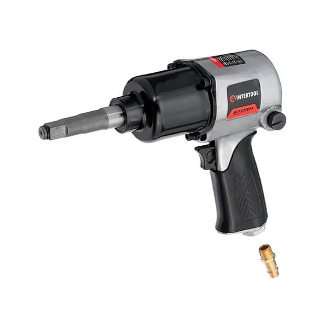 Гайковерт пневматический INTERTOOL STORM 1/2″, 576 Нм, 7500 об/мин, профессиональный