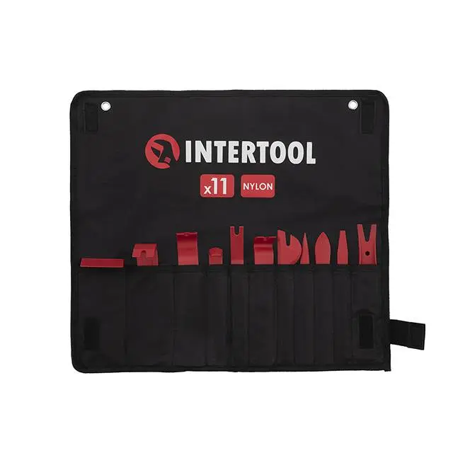 Набор съемников клипс и обшивки салона INTERTOOL, 11 шт.