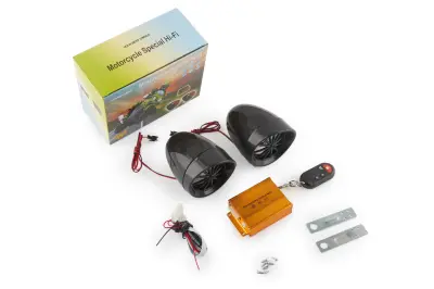 Аудиосистема BEST CHOICE 3.5, черная, с подсветкой, MP3/FM/SD/USB и ПДУ