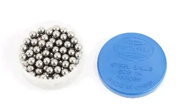 Кульки підшипникові 1/4″ (Ø6,35 мм), у боксі ≈140 шт. OEM