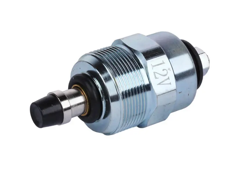 Електроклапан паливного насоса мотоблока 186F (дизель), 12V, тип 2 AMG